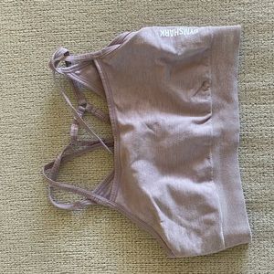 Light purple sports bra